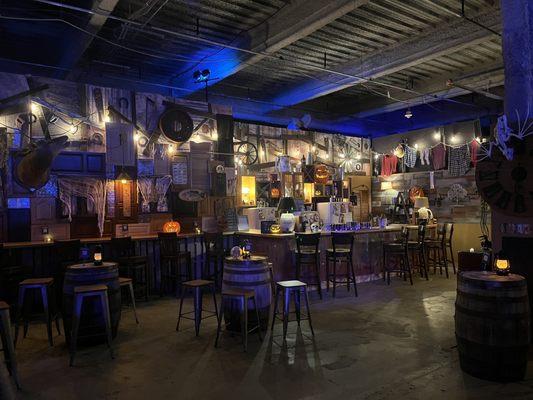 Spooky bar! Nice prices