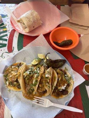 Carne asada tacos
