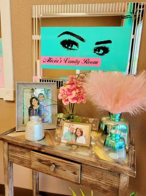 Alicia's Vanity Room