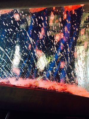 Then it rains a red disco shower of flashing lights! Lol