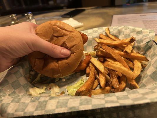 Hands down best food in town! Can't wait until their bar opens! Support local business it is definitely worth it