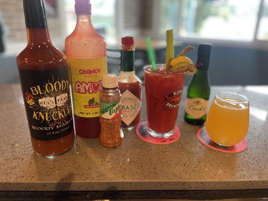 Bloody Mary's and Mimosas!