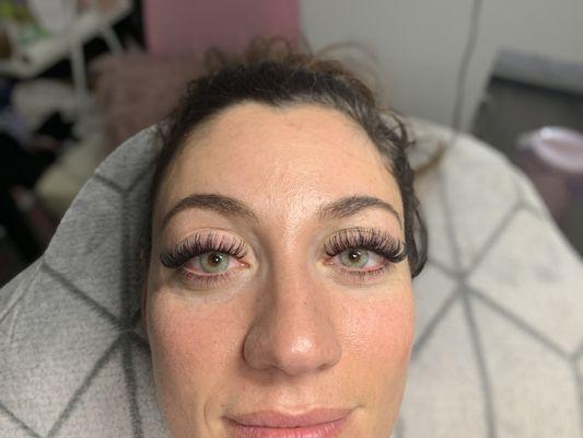 Wispy Lash Set #lashextensions #eyelashextensions #lash lift #losangeleslashes #lashes #eyebrows