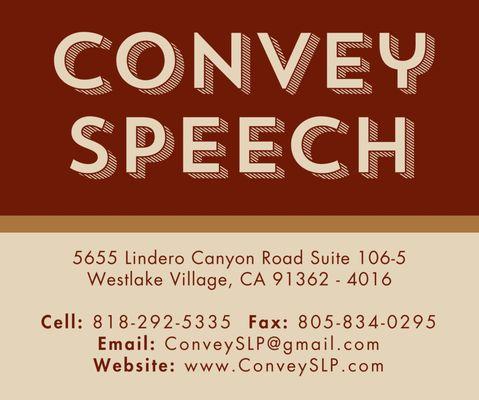 Convey Speech
