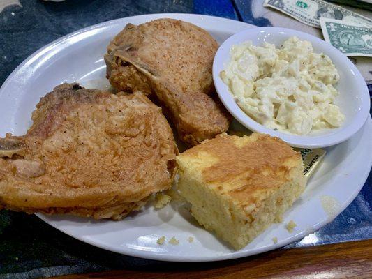 Brosted Pork Chop Dinner