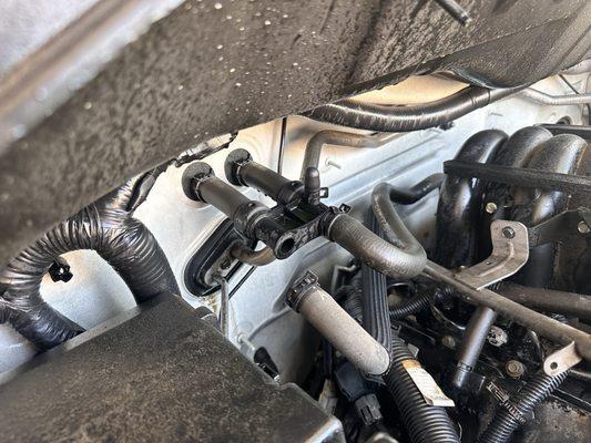 Nissan Manifold snapped right off dumping all my coolant