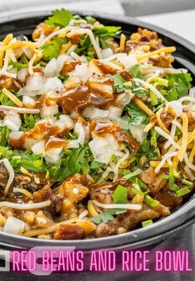 Famous rice bowl (steak or jerk chicken option)