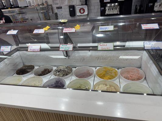 Ice cream flavors