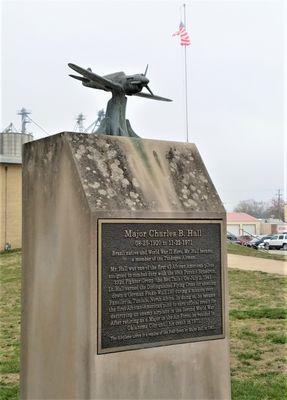 Major Charles B Hall Monument