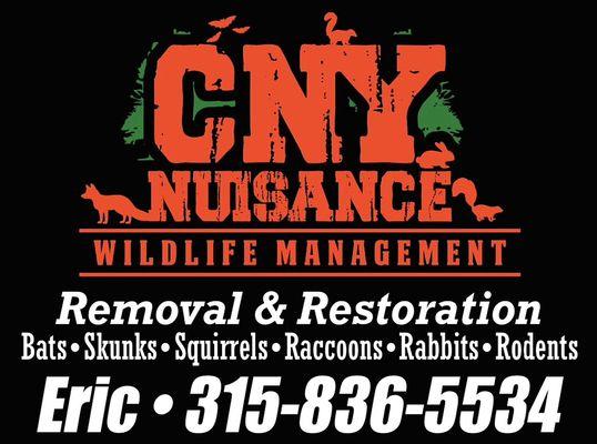 CNY Nuisance Wildlife Management