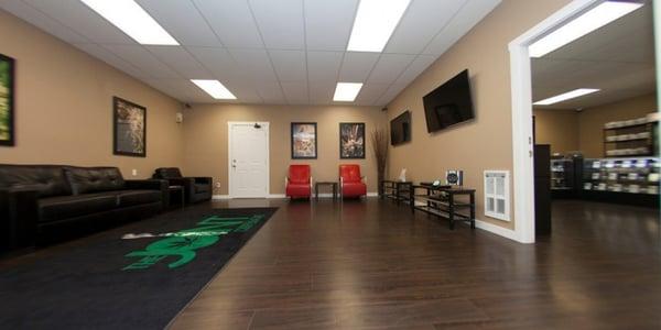 Relax while you wait for your budtender with a free copy of Northwest Leaf.