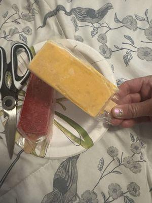 Chongos flavor (yellow) and watermelon