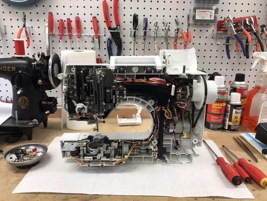 All brands of electronic sewing machines services