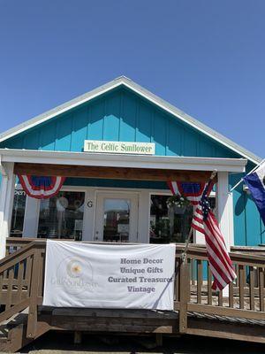 Our beautiful building exterior at The Boardwalk Shops