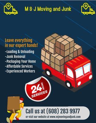 M & J Moving and Junk