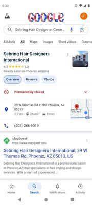 Sebring Hair Designers International