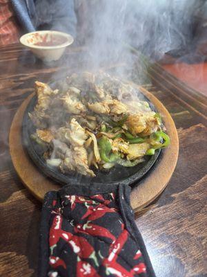 The fajitas were delicious! Great food and great service!