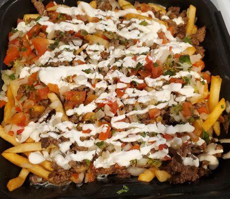 March 2025 Carne asada fries. Very good.