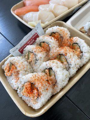 Spicy California roll