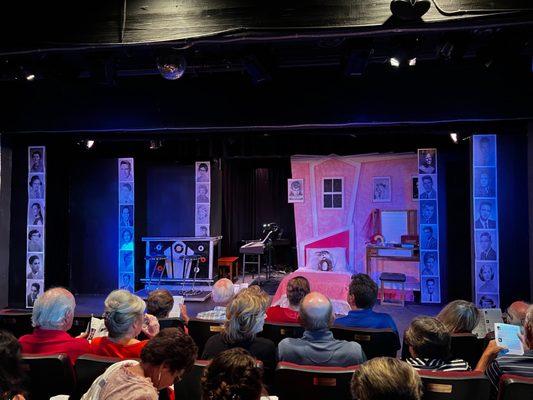 The set for Nunsense