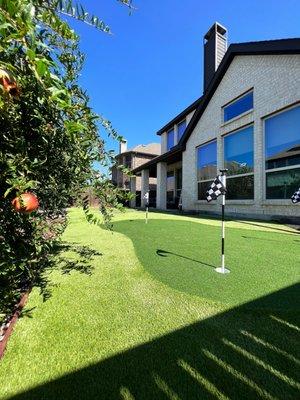 Southern Turf Co. Raleigh Artificial Turf Installation Putting Greens