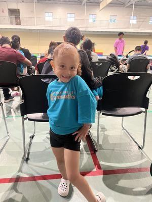 Granddaughter's Gymnastics