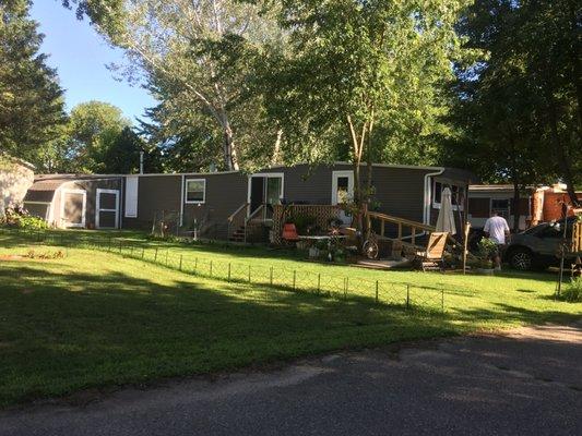 Residents home & yard