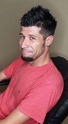 After Photo of My Awesome New FOHAWK!!!