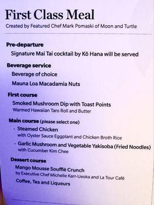 FC Menu  |  HNL-SLC  |  03.27.25