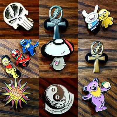 Various pins being added to pinventory