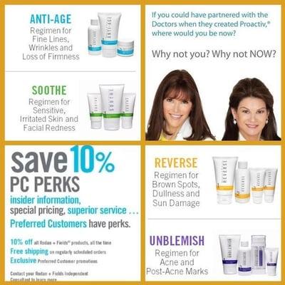 Rodan Plus Fields Dermatology Skincare