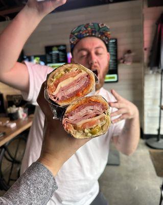 The Italian with a little fun