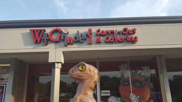 Bob the Raptor Says "These Mammals have nice sandwich prey."