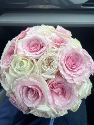 day after - wedding bouquet