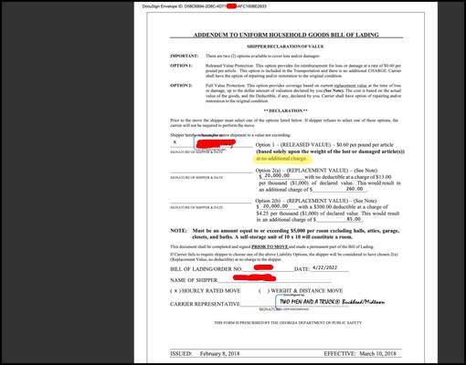 Two Men and a Truck Moving and Storage