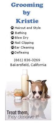 Bakersfield Dog Grooming by Kristie