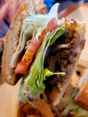 Torta de asada was good