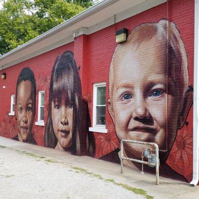Children's Faces by Andre iglesias (Cobre) for #WabashWalls2019