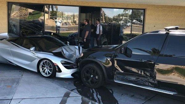 My baby hit by random suv.