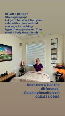 Danville Massage & Coaching Hypnotherapy