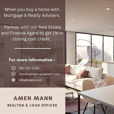 Amen Mann - MR Advisors Group