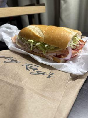 Jay Ray sandwich---bread is amazing. Flavors so good!