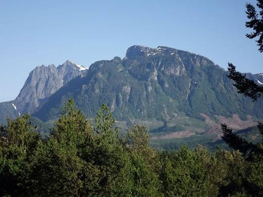 The view from Curtis Lodge