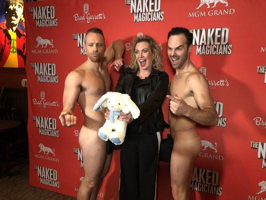 The Naked Magicians!