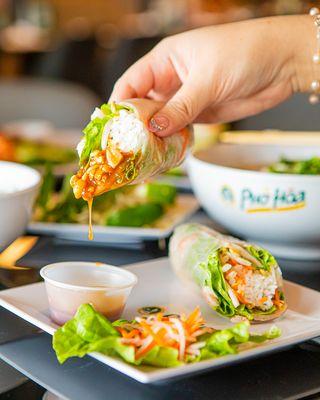 Summer Roll & Peanut Sauce