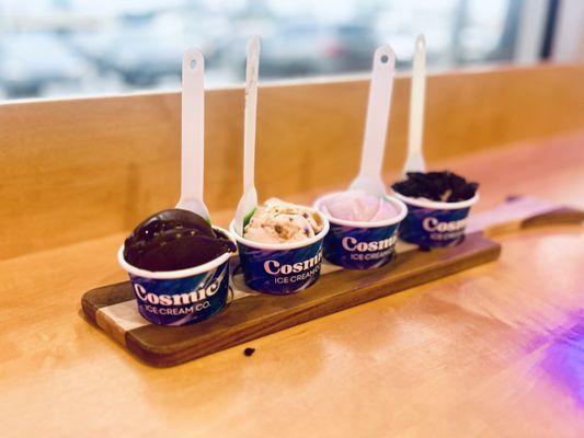 Ice cream flight!