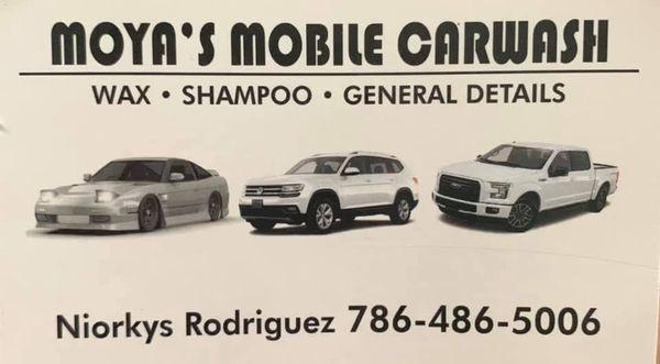 Moya’s Car Wash Mobile