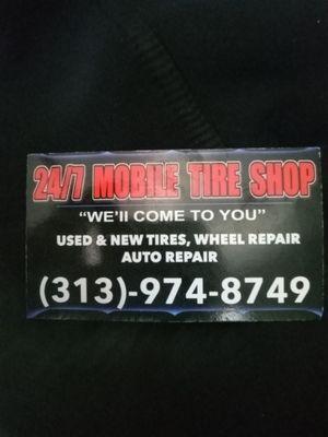 24/7 Mobile Tire Service