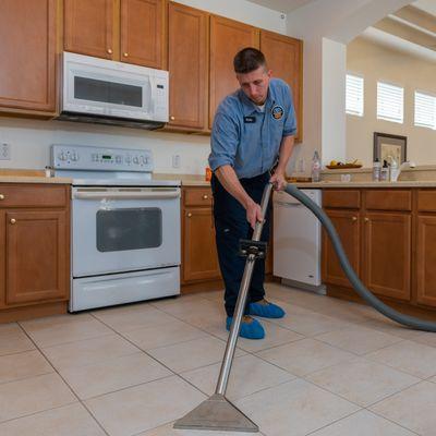 Extracting water in customer's home