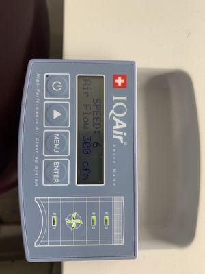 High-powered air purifier.